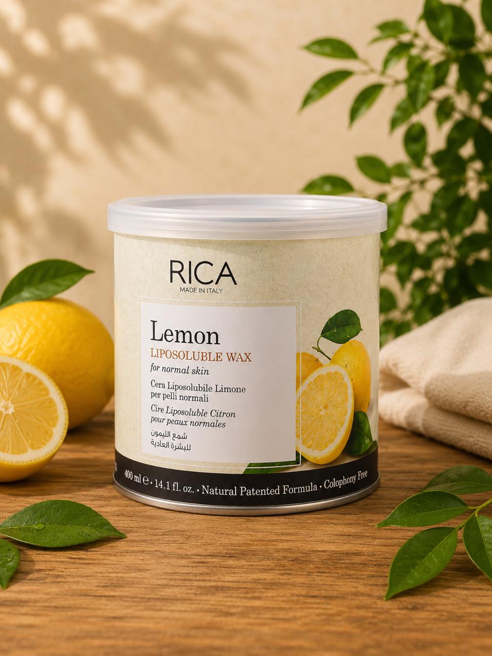 RICA Liposoluble Wax Lemon – 400g