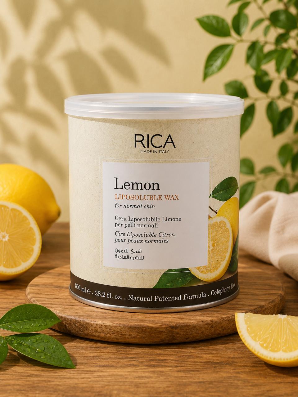RICA Liposoluble Wax Lemon – 800g