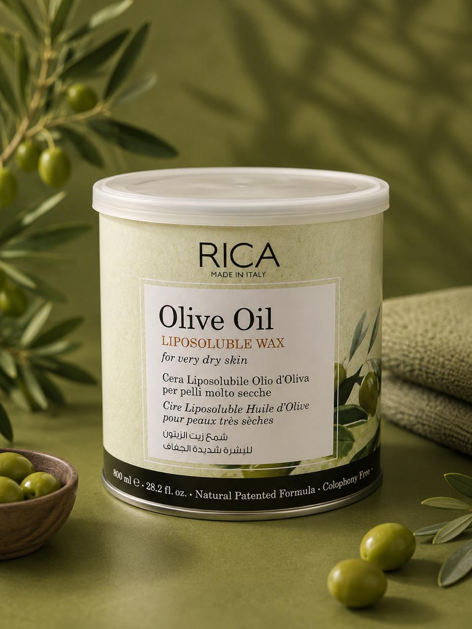 RICA Liposoluble Wax Olive Oil – 400g