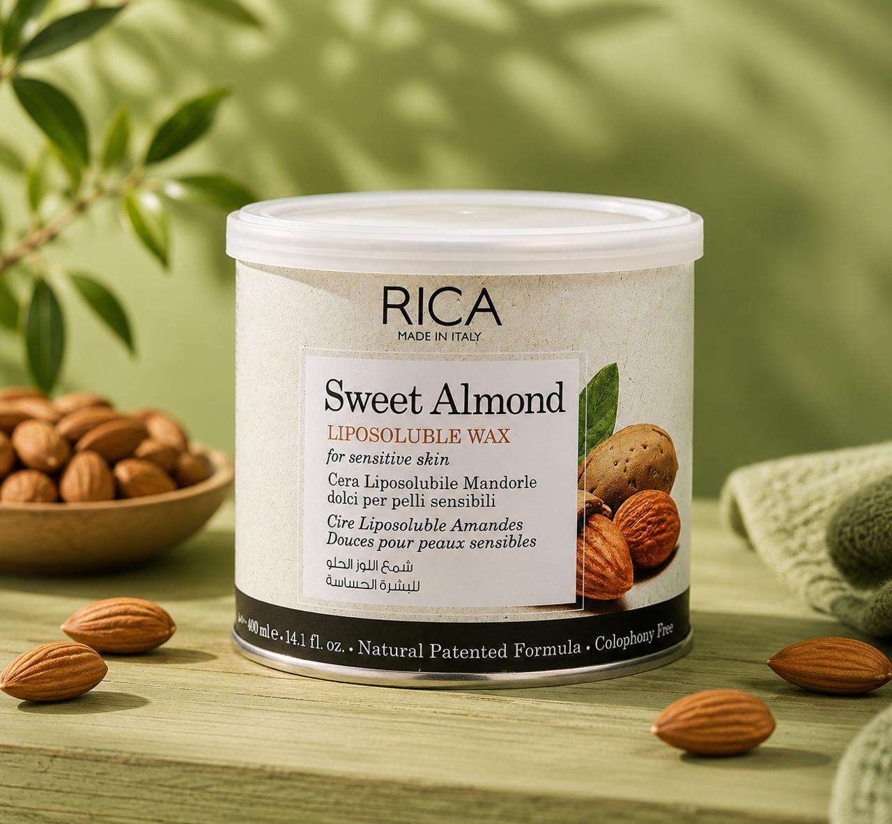 Rica Sweet Almond Liposoluble Wax — 400g