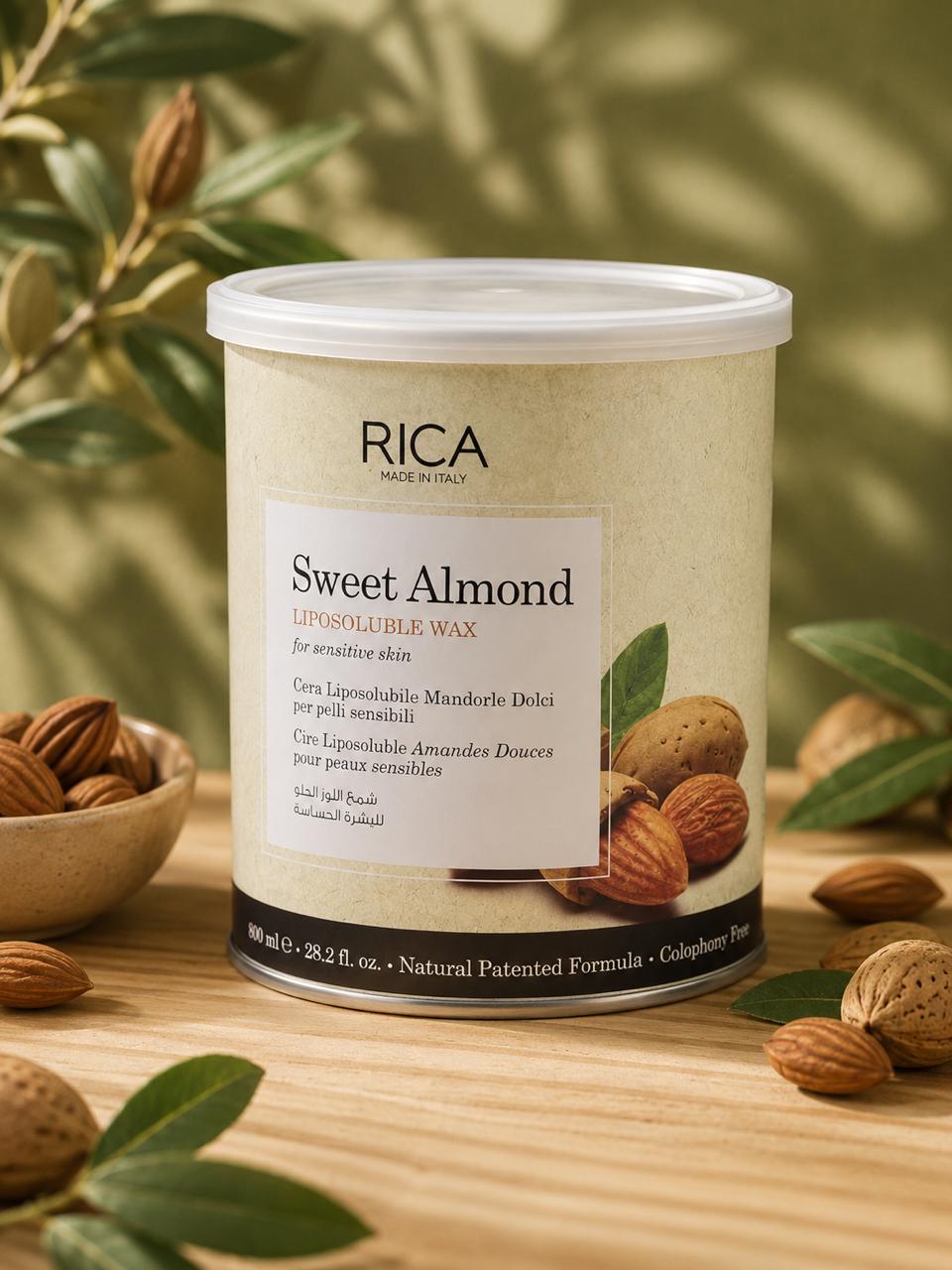 Rica Sweet Almond Liposoluble Wax — 800g