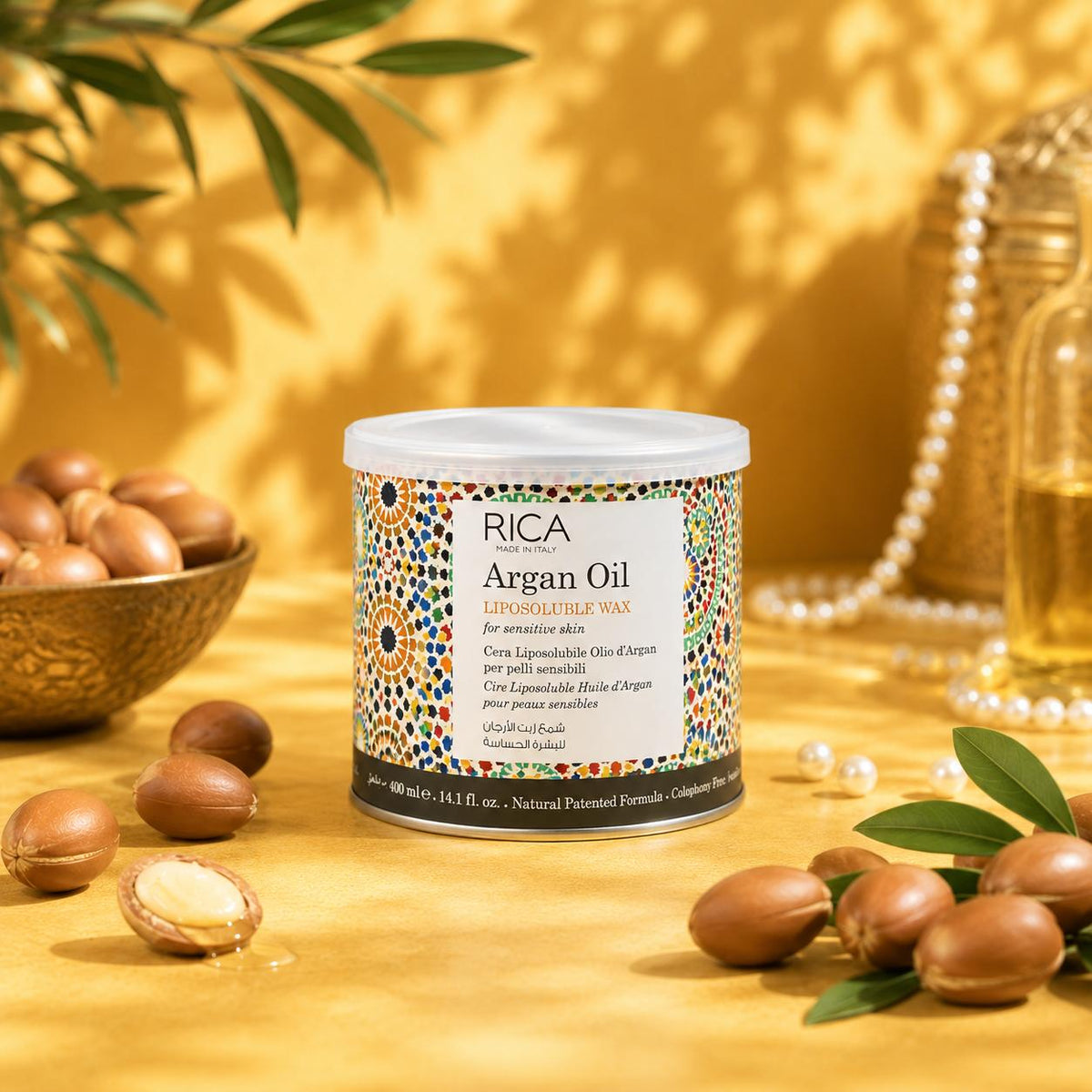 Rica Argan Oil Liposoluble Wax — 400g