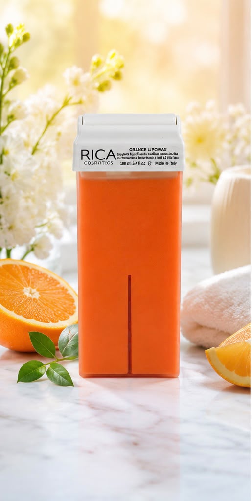 Rica Orange Lipowax Roll-On Refill — 100ml