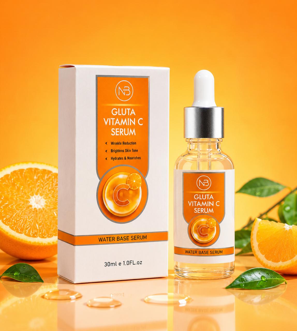 Naturals Beauty Gluta Vitamin C Serum Water Base | 30ml / 1.0 FL. Oz.
