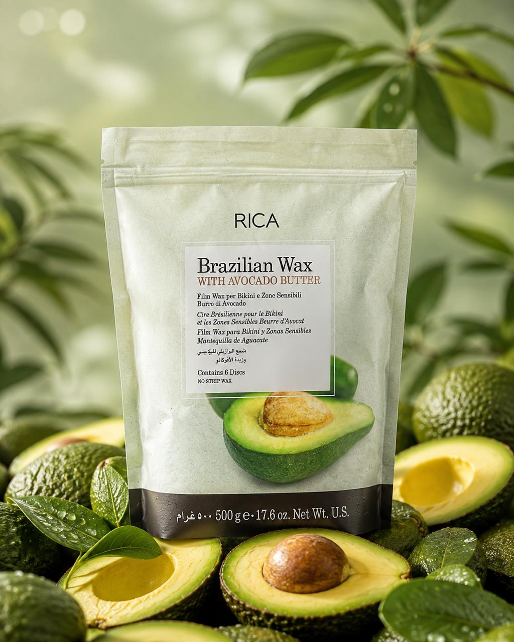 RICA Brazilian Wax with Avocado Butter Beads – 500g