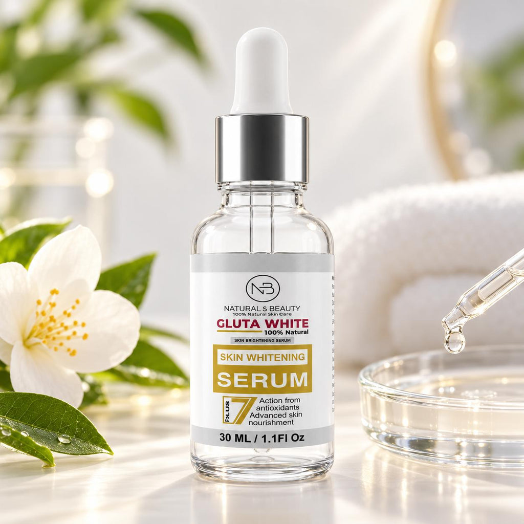 Naturals Beauty Gluta White – Skin Whitening Serum PLUS 7 (30ml)