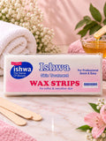 Ishwa Wax Strips – 50 Strips Pack | Professional Skin Treatment