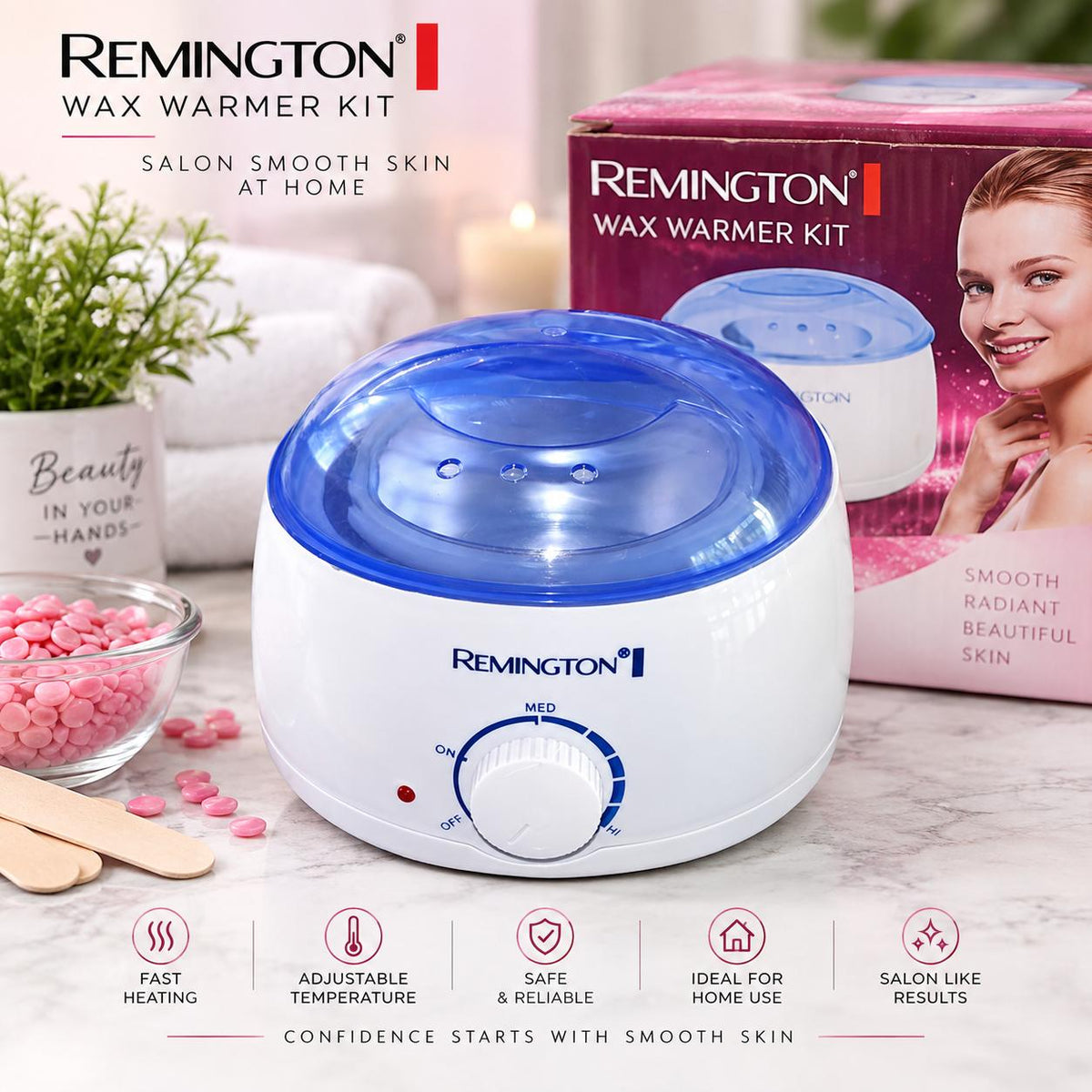 Remington Wax Warmer Kit