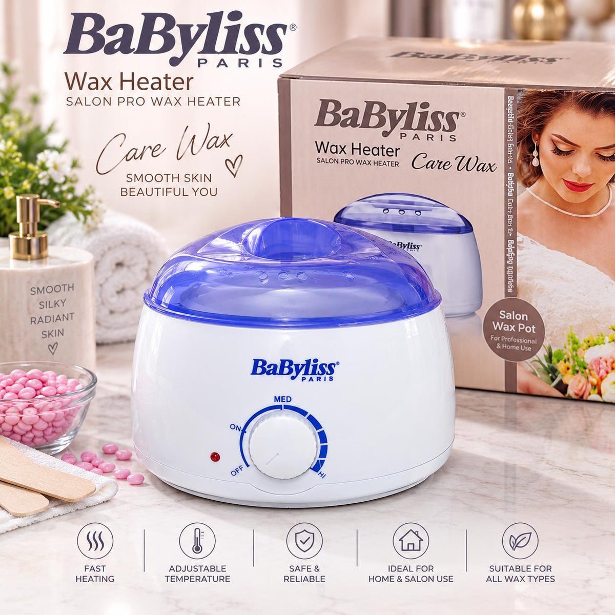 BaByliss Paris Wax Heater – Salon Pro